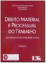 Imagem de Direito Material e Processual do Trabalho - Volume II Uma Interlocução Entre Brasil e Itália - LTR