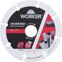 Imagem de Disco Corte MetaL Ferro Diamantado 4.1/2 115mm 942030 Worker