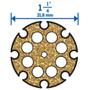 Imagem de Disco de Carbono para Cortar e Modelar 31,8mm para Madeira  - 26150543AA000 - DREMEL