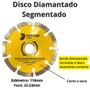 Imagem de Disco de Corte a Seco Segmentado Para Ferramenta Serra Mármore Cortes em Concreto Piso de Cimento Tijolos