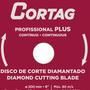 Imagem de Disco de Corte Contínuo Diamantado Profissional Plus 200mm - CORTAG-60570