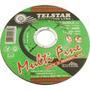 Imagem de Disco De Corte Para Inox Telstar Corte Desbaste 4.1/2 X 7/8 306238 - Kit C/5