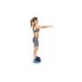 Imagem de Disco De Equilíbrio Inflável Balance Almofada Cushion Pilates Yoga Fisioterapia Fitness 33cm c Bomba