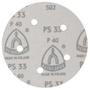 Imagem de Disco de Lixa 125mm Grão 320 PS33BK 5 Furos Klingspor com tiras autocolantes