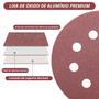Imagem de Disco de Lixa Aderente Com Furo 125mm Grão 60  Fertak