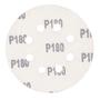 Imagem de Disco de Lixa Com tiras autocolantes 5'' GR. 180 Com 10 Unidades (243,0025) - Rocast