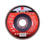 Imagem de Disco de Lixa Flap 4.1/2 POL Grana 60 Kit Com 10 Unidades MTX