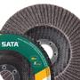 Imagem de Disco de Lixa FLAP 4.1/2 POL Grão 80 com 10 Unidades SATA