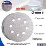 Imagem de Disco de Lixa Pluma Hookit 125mm GRÃO 60 8F DISFLEX 10 Un
