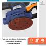 Imagem de Disco De Lixa Tiras aderentes Vermelho 150Mm Grão 120 Starfer 10