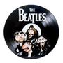 Imagem de Disco De Vinil Decorativo Em Madeira Star - The Beatles