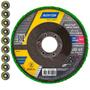 Imagem de Disco Flap 4.1/2 POL Grão 60 Standard Com 10 Unidades NORTON