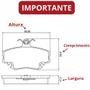 Imagem de Disco Freio Dianteiro Pastilha Renault Clio Logan Sandero Stepway 2005 2007 2008 2009 2010 2011 2012 2013 2014
