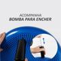Imagem de Disco Inflável para Exercícios Pilates Equilíbrio com Bomba