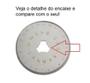 Imagem de Disco Lamina Circular Corte Cortador Manual 45mm Patchwork LM-45-1