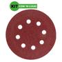 Imagem de Disco lixa aderente com furo de grão 40 de 125 mm da fertak