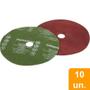 Imagem de Disco Lixa Thompson 4.1/2 G50 - Embalagem com 10 Unidades