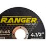 Imagem de Disco Ranger Ct.Inox 4.1/2X1.0X7/8 - Kit C/10 UN