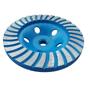Imagem de Disco Rebolo De Desbaste Diamantado Turbo 125MM Rosca M14 Para Esmerilhadeira