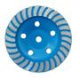Imagem de Disco Rebolo De Desbaste Diamantado Turbo 125MM Rosca M14 Para Esmerilhadeira