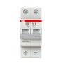Imagem de Disjuntor Bipolar 20A 440V Curva C 5KA SJ202TC20 ABB