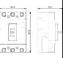 Imagem de Disjuntor Cx Mold Tripolar 100a 10ka Homologado Eletromar