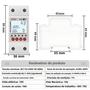Imagem de Disjuntor Inteligente WiFi TUYA 230V Com Medidor De Energia, Temporizador, Relé E Proteção Contra