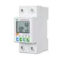 Imagem de Disjuntor Inteligente ZigBee Tuya - Controle via APP, Protetor de Religamento Automático com Medidor de Energia