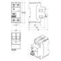 Imagem de Disjuntor Interruptor Residual DR WEG RDWS Tipo AC 30mA 60A 2 Polos