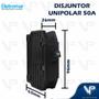 Imagem de Disjuntor termomagnetico nema 1 polo unipolar 50a 127/220v