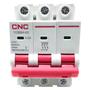 Imagem de Disjuntor Tripolar Modelo Ycb6H-63 Curva C 25A Cnc