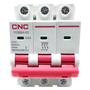 Imagem de Disjuntor Tripolar Modelo Ycb6H-63 Curva C 63A Cnc