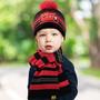 Imagem de Disney boys Disney Winter Hat, Scarf, and Kids Gloves Or Mittens, Lightning Mcqueen Baby Beanie for Toddler Cold Weather Hat, Red/Black (Glove Set), 4-7 Anos EUA