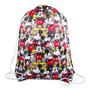 Imagem de Disney Mickey Minnie Mouse Drawstring Mochila para Crianças Adultos Bundle ~ Pacote de 3 Bolsas Deluxe Minnie & Mickey Drawstring com adesivos bônus, marcador de e mais (Minnie Mouse Acessórios, Mickey Mouse Material Escolar)