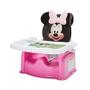 Imagem de Disney Minnie Mouse Mealtime Baby Toddler Booster Seat com bandeja ajustável  Assento booster portátil para mesa de jantar  Itens essenciais de viagem para o bebê