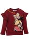 Imagem de Disney Minnie Mouse Toddler Girls Fleece Pullover Moletom Legging Set Maroon 3T