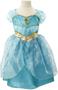 Imagem de Disney Princess Jasmine Dress Costume, Sing &amp Shimmer Musical Sparkling Dress, Sing-A-Long to "A Whole New World" Perfeito para festa, Halloween ou Pretend Play Dress Up Amazon Exclusive