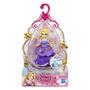 Imagem de Disney Princess Rapunzel Collectible Doll com vestido roxo brilhante, clipes reais brinquedo de moda