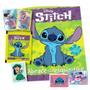 Imagem de Disney Stitch Kit Livro Ilustrado 100 Figurinhas (20 env) - Panini