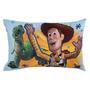 Imagem de Disney Toy Story Power Up 2 Pack Fitted Sheet and Pillowcase Toddler Sheet Set, Azul/Verde