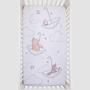 Imagem de Disney Winnie The Pooh - Pooh Clássico - Marfim, Bronzeado e Branco Photo Op Fitted Berço Sheet, Tan, Branco, Cinzento, 28x52x8 Polegadas (Pack de 1)