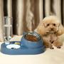 Imagem de Dispensador de Água e Ração 2 em 1 para Cães e Gatos - Alimentador Automático