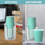 Imagem de Dispensador de Copos BYAWAY para Banheiro - 150ml, Pacote com 2