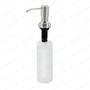 Imagem de Dispensador Dosador Bancada Inox Escovado 500ml Guimmis.casa