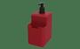 Imagem de Dispenser Coza Single 8 x 10,5 x 18,2 cm Vermelho Bold