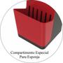 Imagem de Dispenser De Detergente Com Válvula Dosadora Chumbo/vermelho