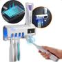 Imagem de Dispenser de Escova de Dentes com Esterilizador UV Funcional e Compacto