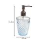 Imagem de Dispenser de sabonete líquido álcool gel saboneteira pia banheiro porta escova creme dental Plasútil