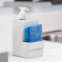 Imagem de Dispenser Detergente / Bucha 500ml Branco 0140 - Dasplast