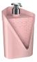 Imagem de Dispenser Detergente Click 500Ml Rosa Uz